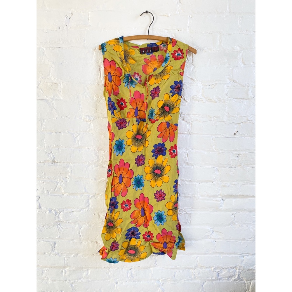 Vintage FUNKY PEOPLE 90s Floral Hippie Dress